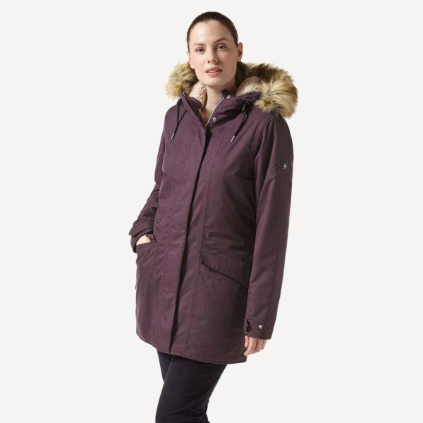 Куртка утеплённая Inga Parka Ws (Женский; UK12, M (44-46); winterberry)